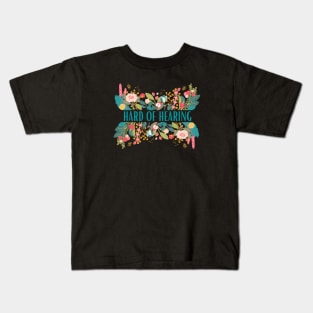 Hard of Hearing Awareness Design Kids T-Shirt